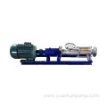 Stainless Steel Screw Pump Chemical Plants Thick Slurry Pump